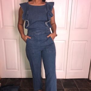 Denim jumpsuit